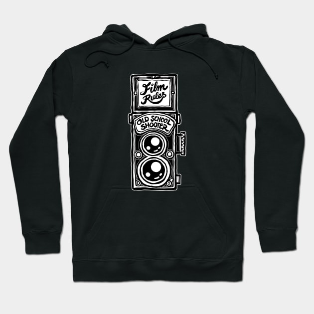 Analog Film Camera Photographer Hoodie by Liyin Yeo